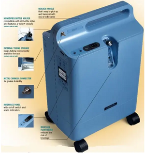 Reconditioned Respironics EverFlo 5LPM Oxygen Concentrator for EWOT Exercise